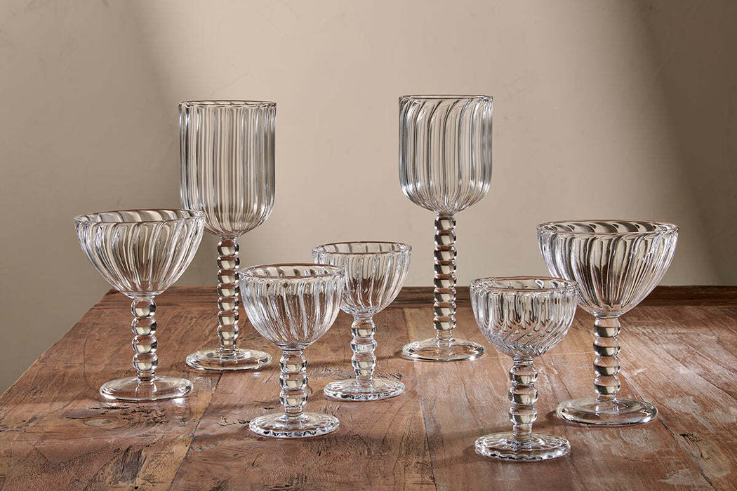 Santosa Wine Glass - Clear Set of 2