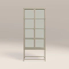 Seaford Display Cabinet | Taupe