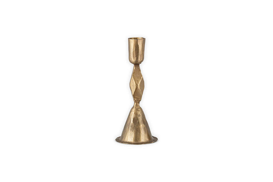Shani Candlestick Antique Brass