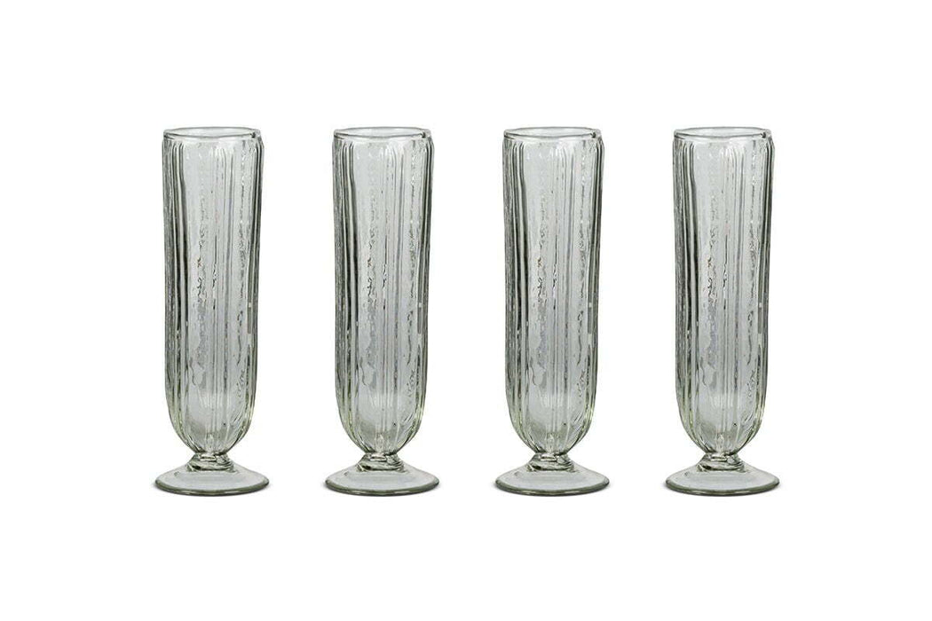 Sigiri Champagne Glass Clear Set Of 4