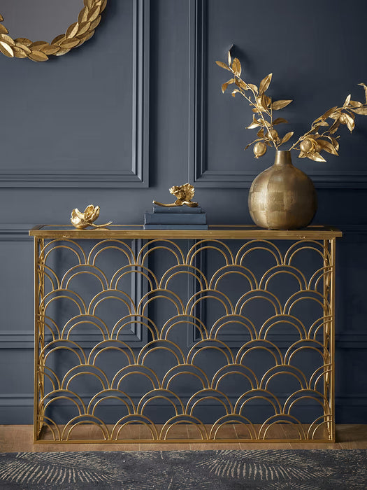Slim Arch Console Table