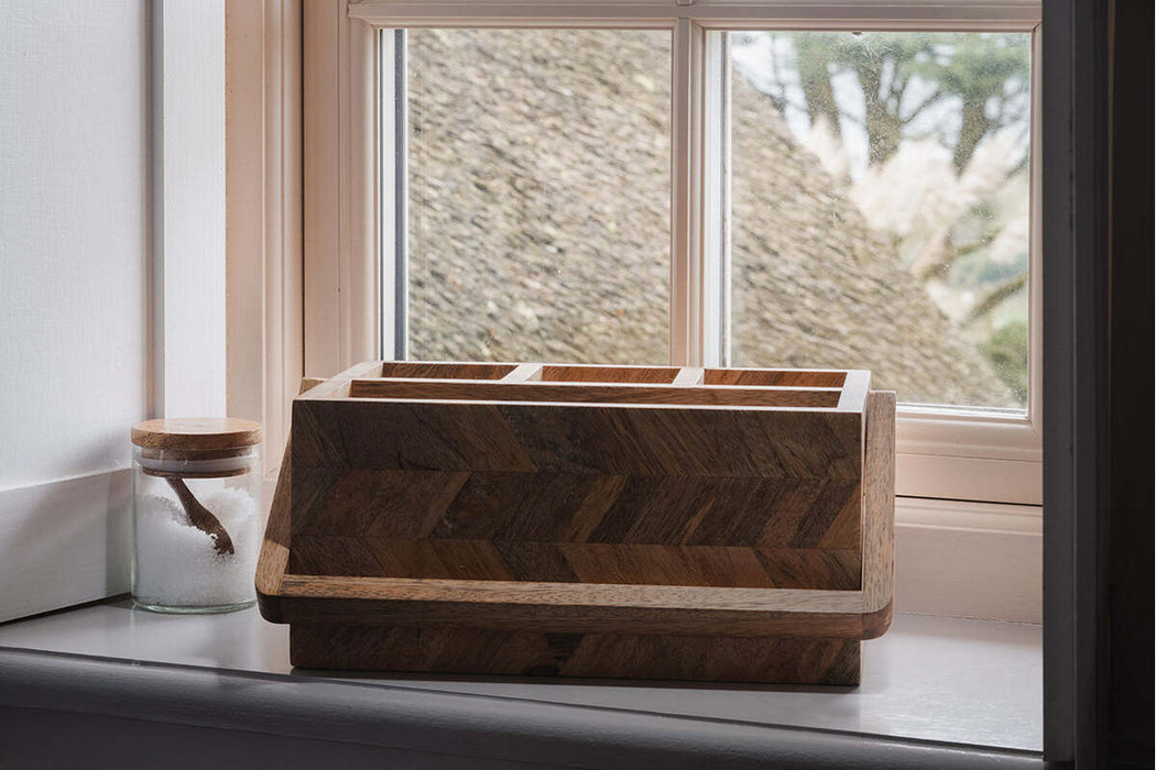 Sukha Mango Wood Caddy Natural