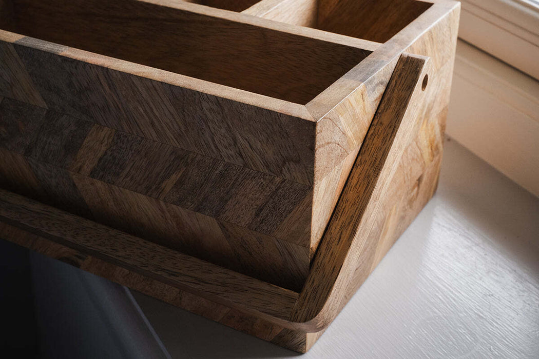 Sukha Mango Wood Caddy Natural