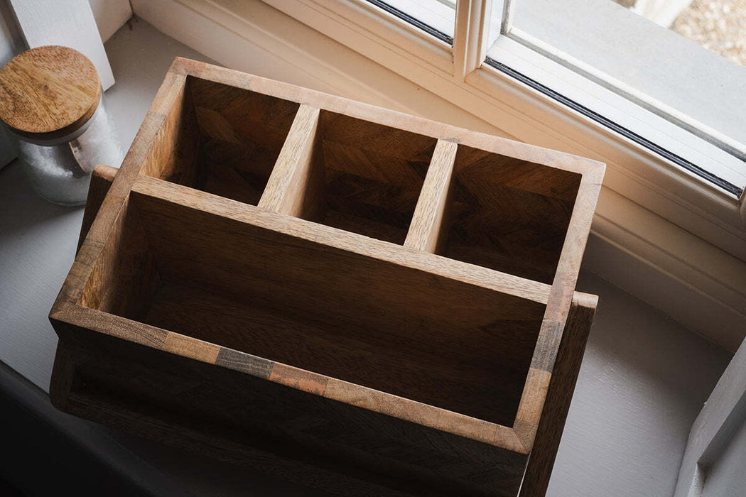 Sukha Mango Wood Caddy Natural