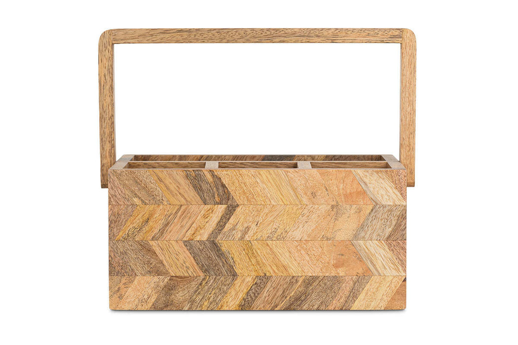 Sukha Mango Wood Caddy Natural