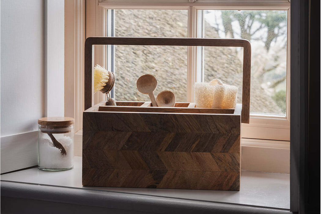 Sukha Mango Wood Caddy Natural