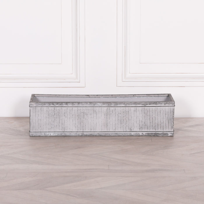 Metal Window Box Planter - Medium