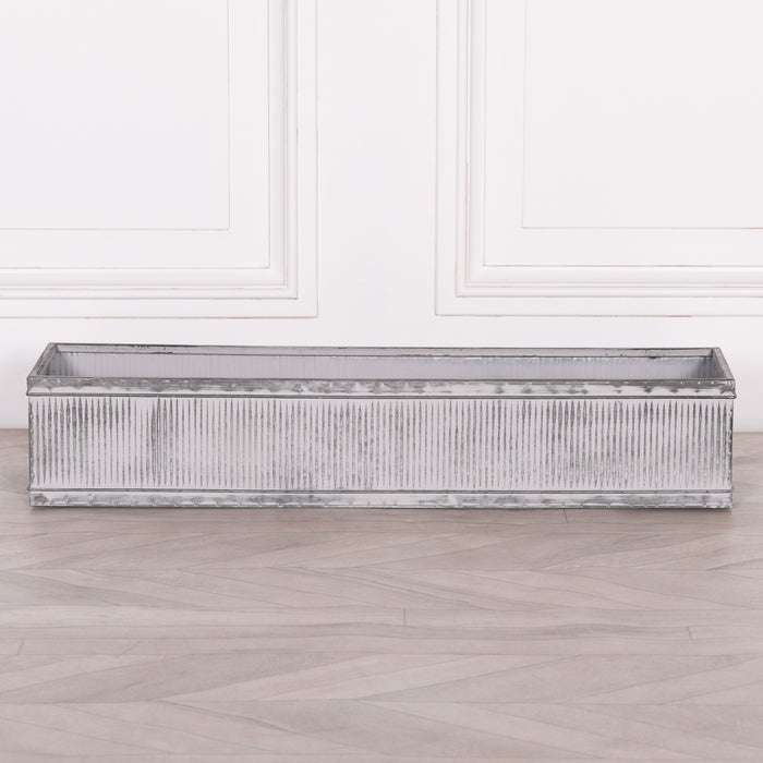 Metal Window Box Planter - Large