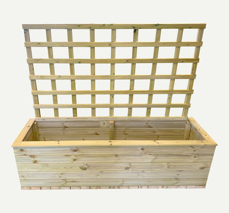 Premium Wooden Garden Planters Pressure Treated Outdoor Display Boxes