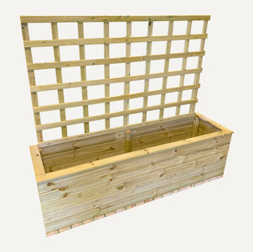 Premium Wooden Garden Planters Pressure Treated Outdoor Display Boxes