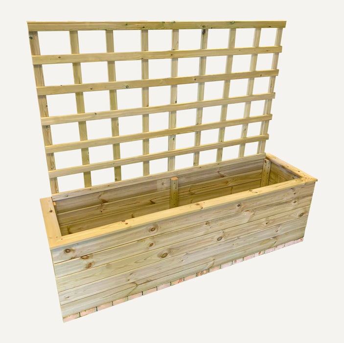 Premium Wooden Garden Planters Pressure Treated Outdoor Display Boxes