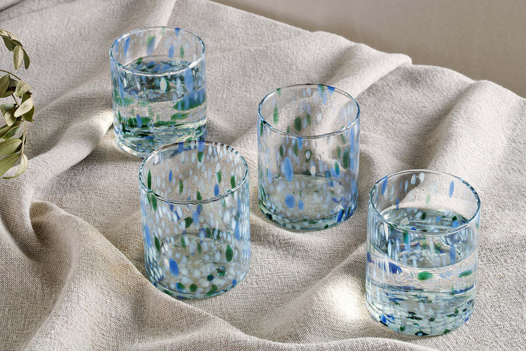 Taja Tumbler Sea Blue Set Of 4