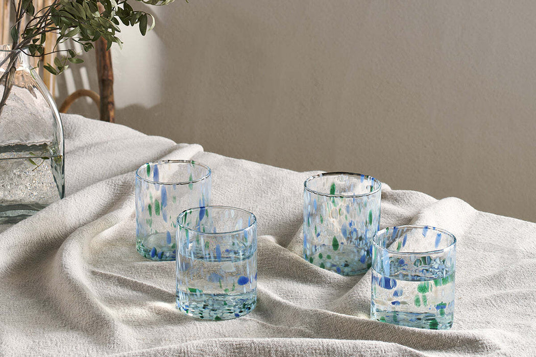 Taja Tumbler Sea Blue Set Of 4