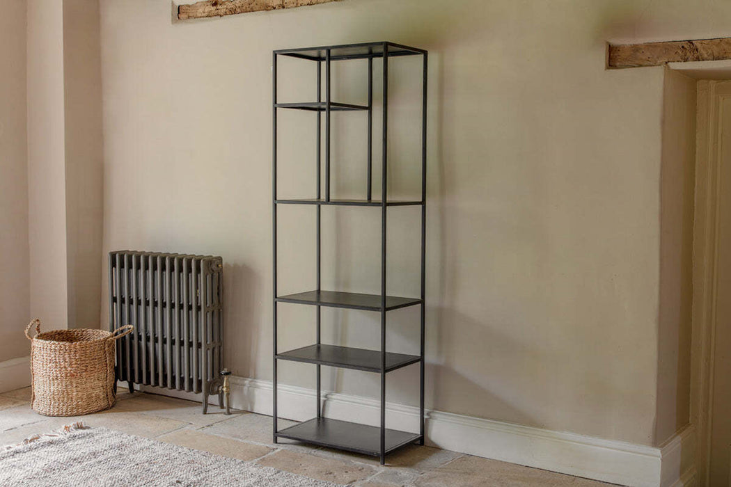 Tanvi Display Shelf Black Narrow