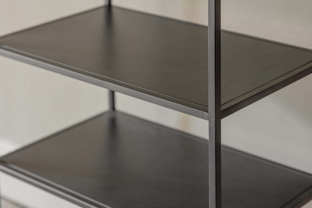 Tanvi Display Shelf Black Narrow