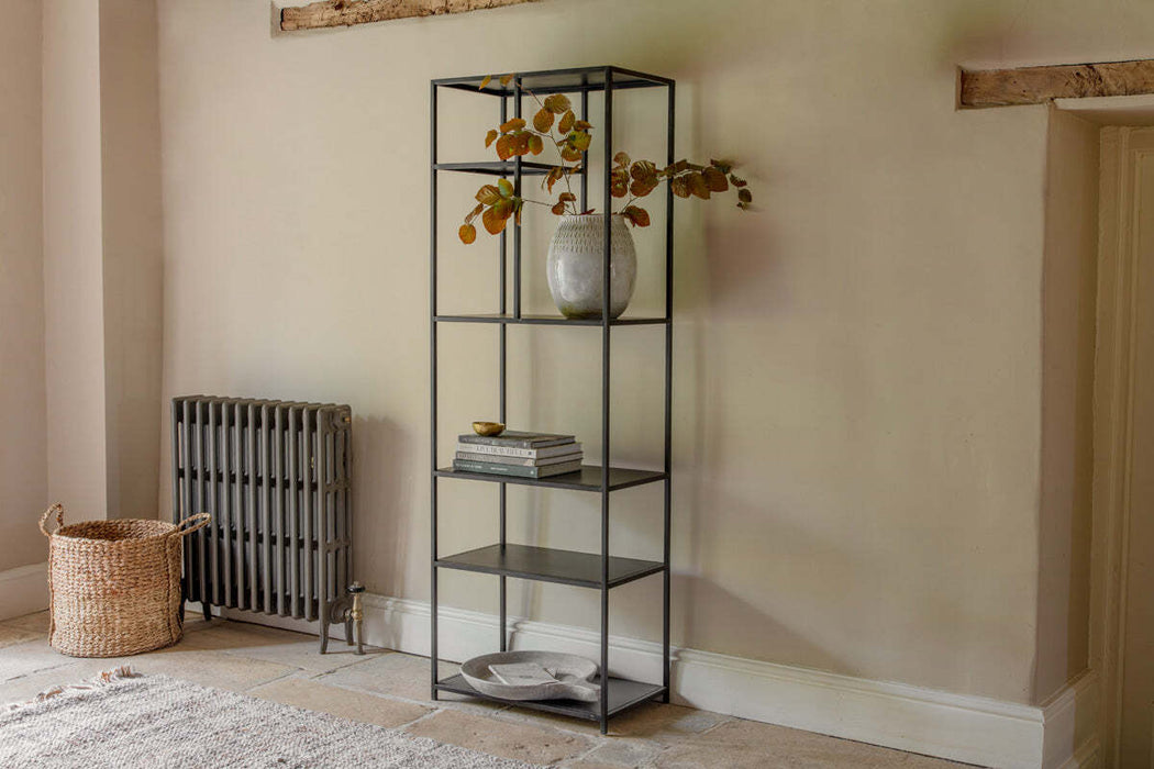 Tanvi Display Shelf Black Narrow