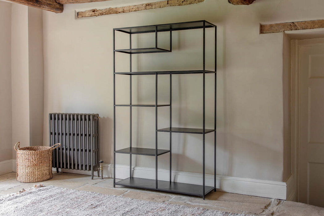 Tanvi Display Shelf Black Wide