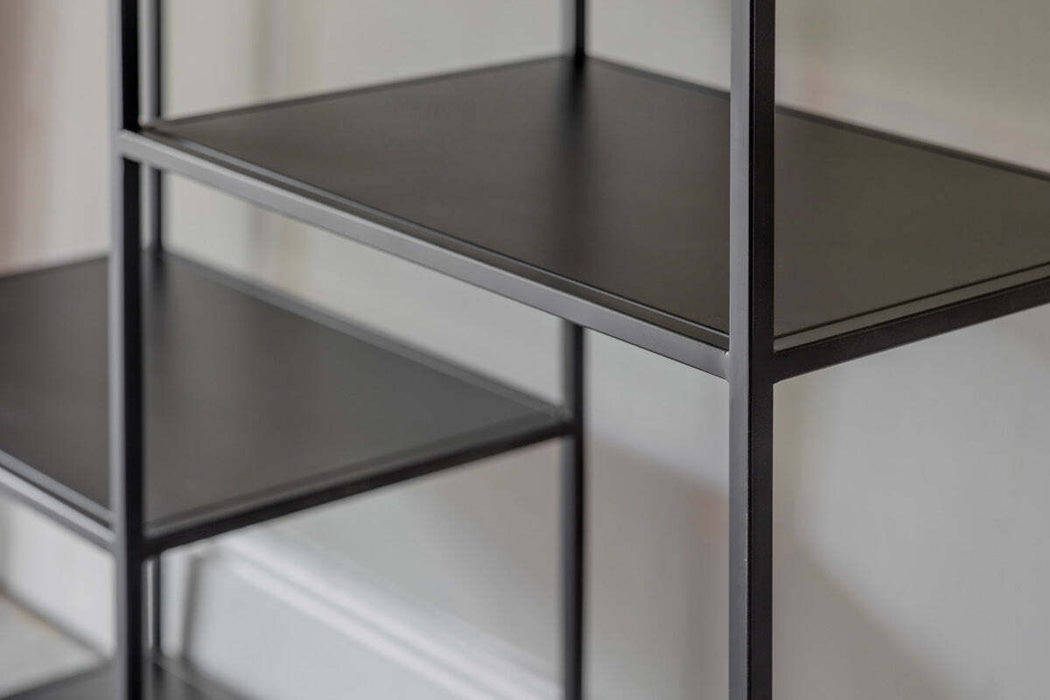 Tanvi Display Shelf Black Wide