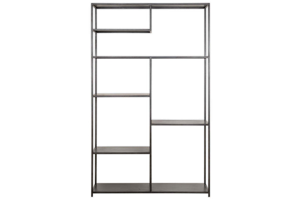 Tanvi Display Shelf Black Wide
