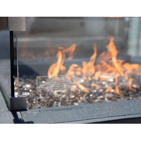 The Cannes Ambient Fire & Dining Table