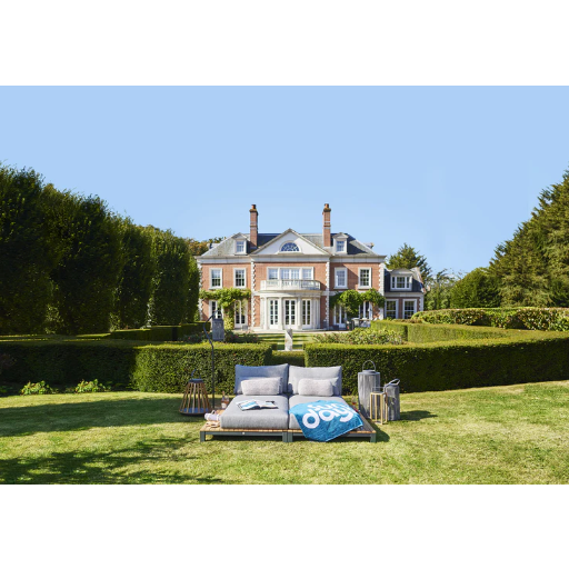 The Evora Floating Platform Outdoor Daybed