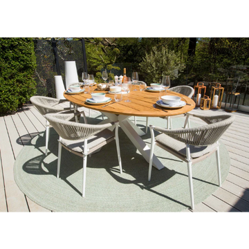The Madre Matera Monolith Dining Set