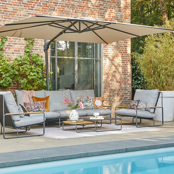 The Merano Rope-Weave Architectural Sofa