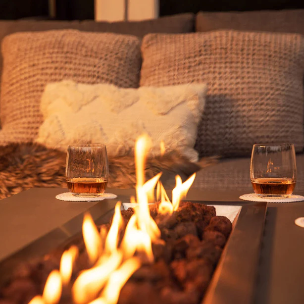 The Nardo Floating Teak Sofa Set