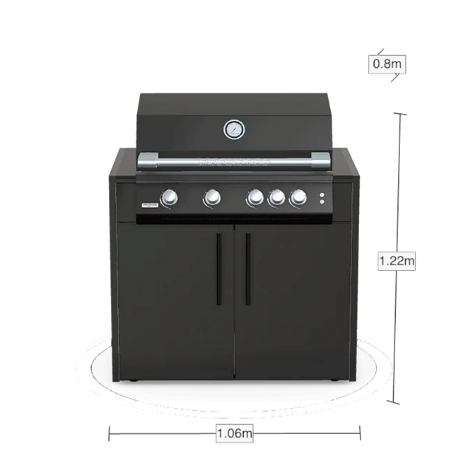 The Nero Fusion Elite 4-Burner Gas Grill