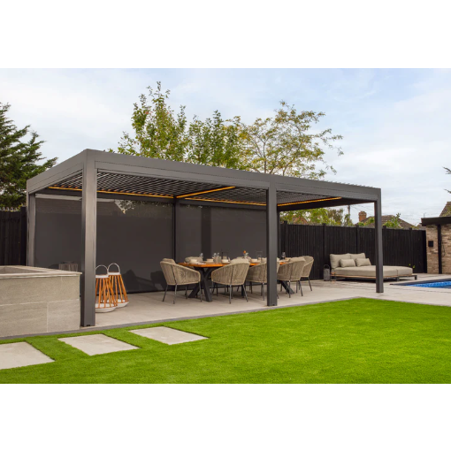 The Sanctuary Motorised Electric Louvered Pergola