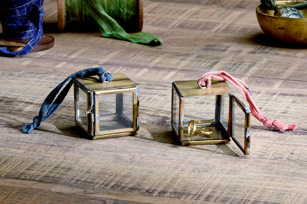 Tiny Kiko Box Decorations Set Of 2