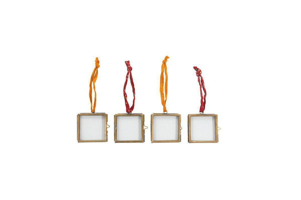 Tiny Kiko Frame Antique Brass Set Of 4