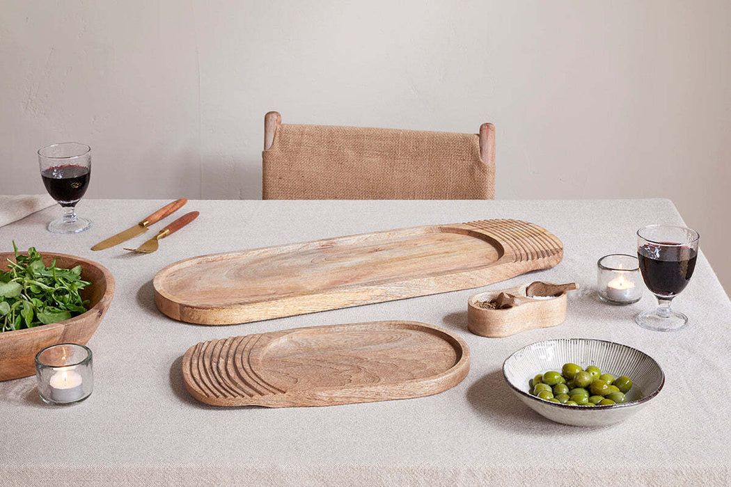 Tivisha Mango Wood Serving Board Natural