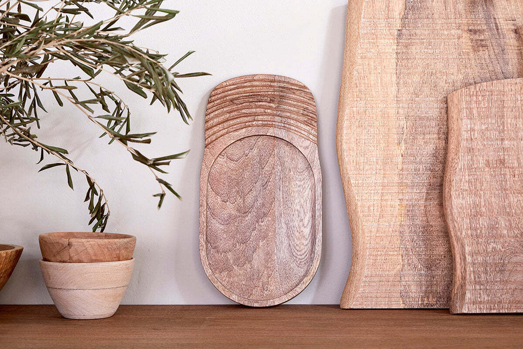Tivisha Mango Wood Serving Board Natural