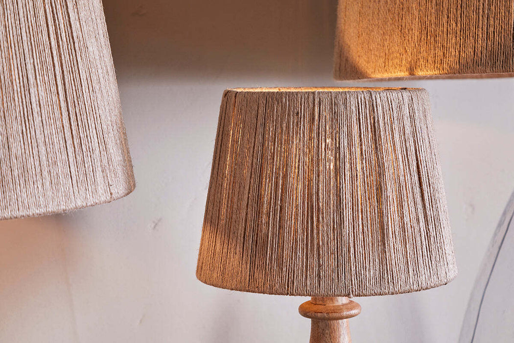 Tiwa Woven Jute Lampshade Natural