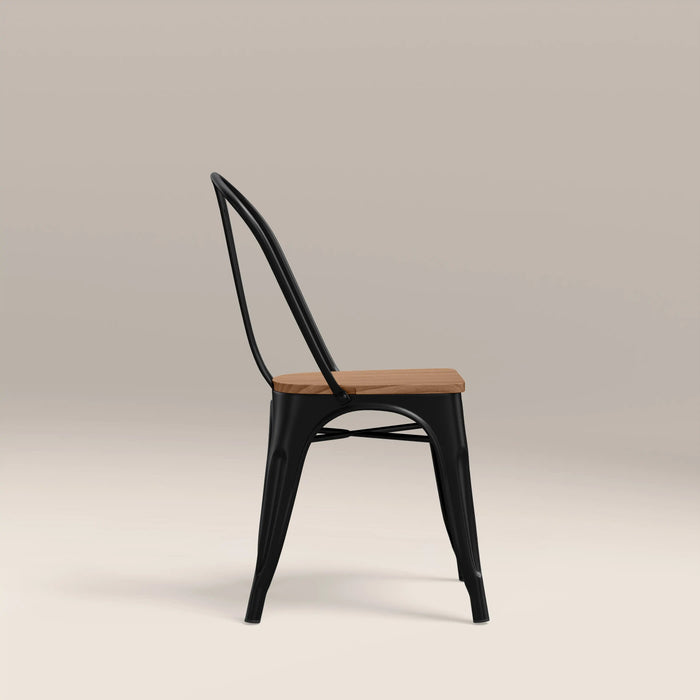 Tolix Style Stackable Dining Chair