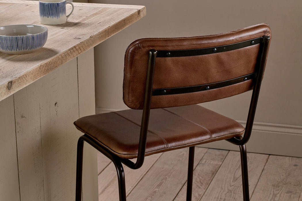 Ukari Counter Chair Chocolate Brown