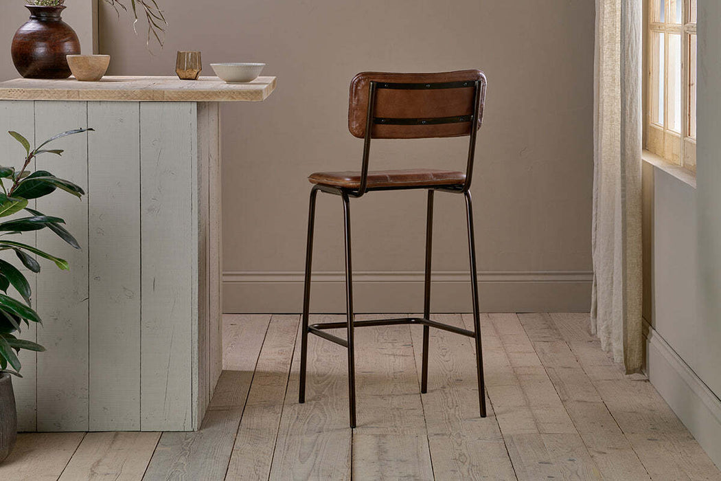 Ukari Counter Chair Chocolate Brown