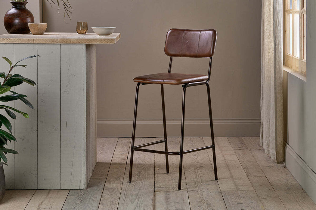 Ukari Counter Chair Chocolate Brown