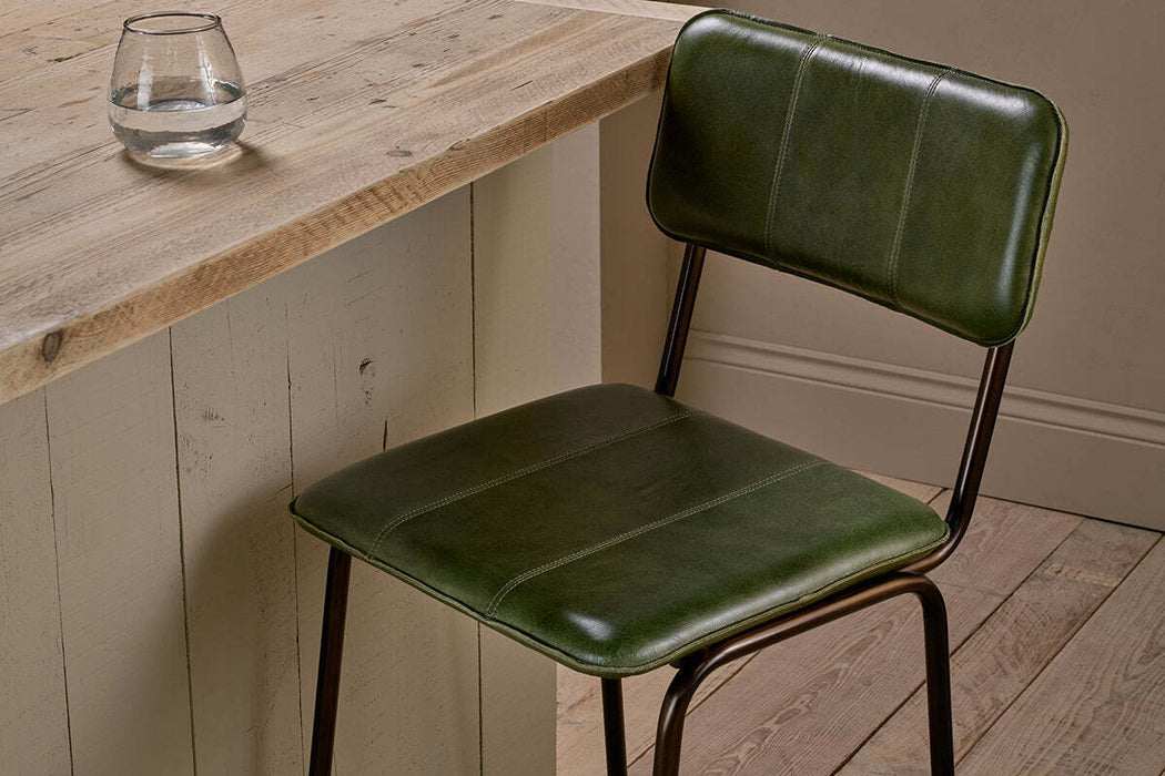 Ukari Counter Chair Rich Green