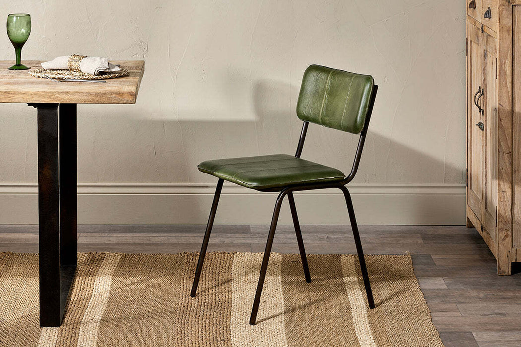 Ukari Dining Chair Rich Green