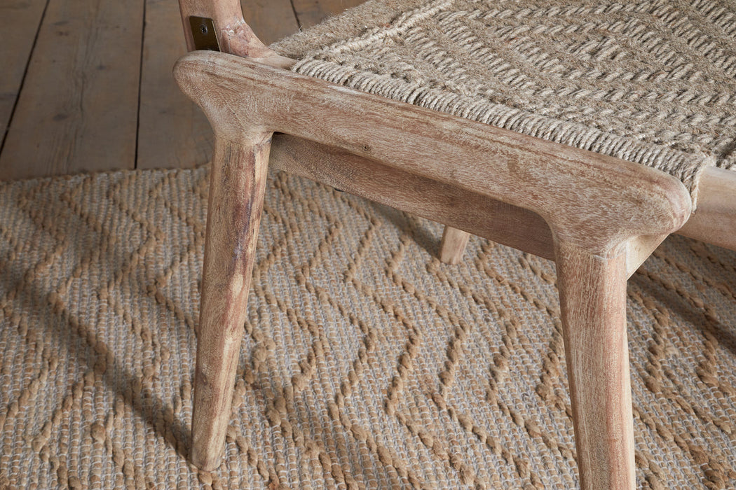 Vinay Woven Armless Dining Chair Natural