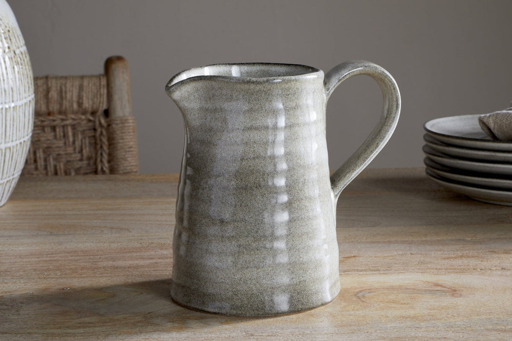 Valinha Earthenware Jug Grey Small