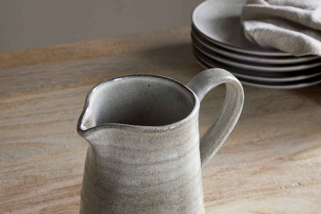Valinha Earthenware Jug Grey Small