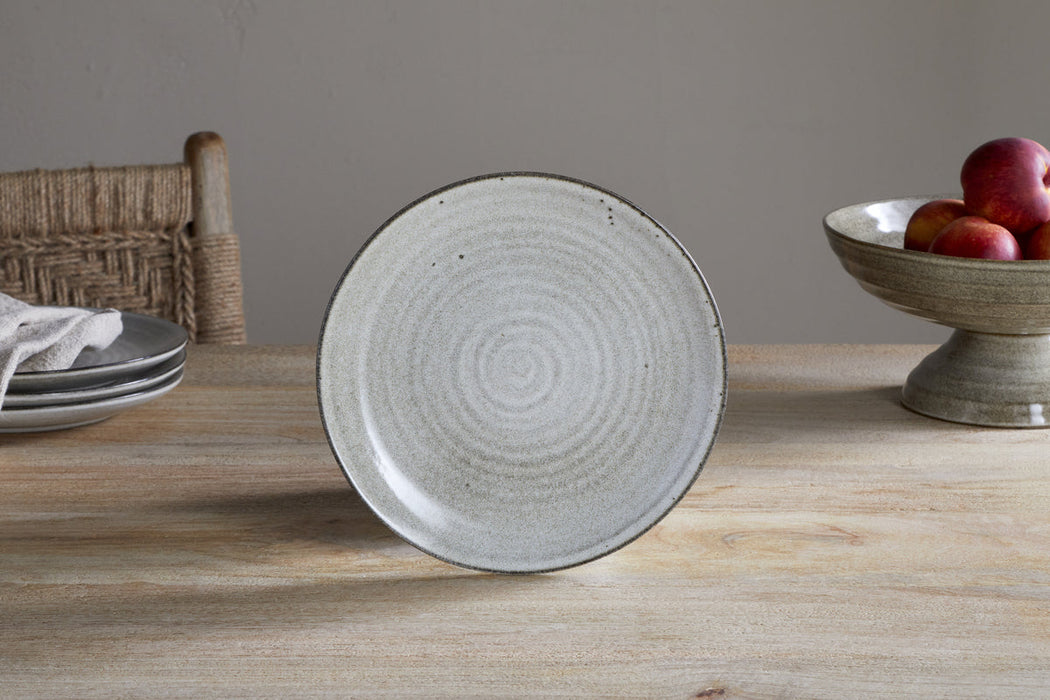 Valinha Earthenware Side Plate Grey