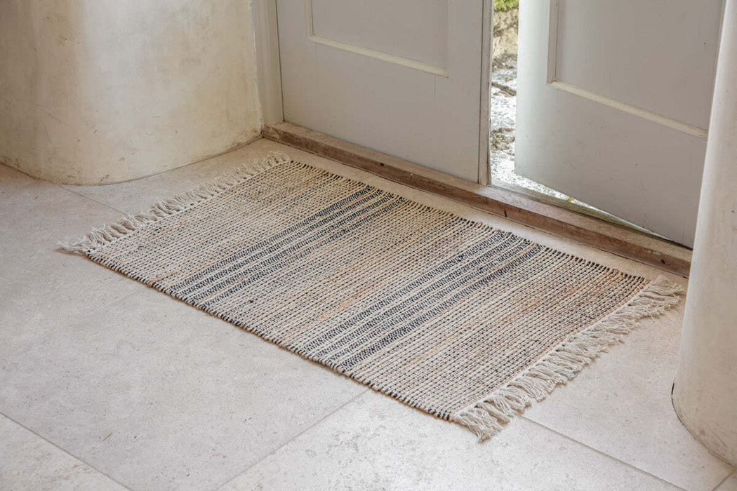 Varli Jute Cotton Doormat Natural