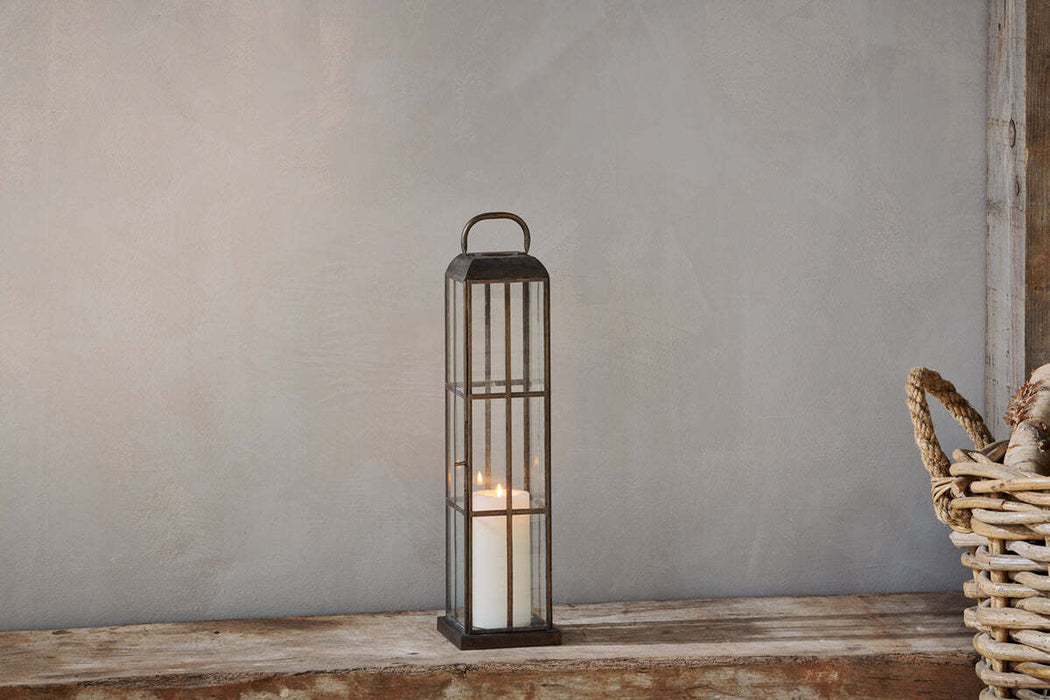 Vemula Lantern Antique Brass