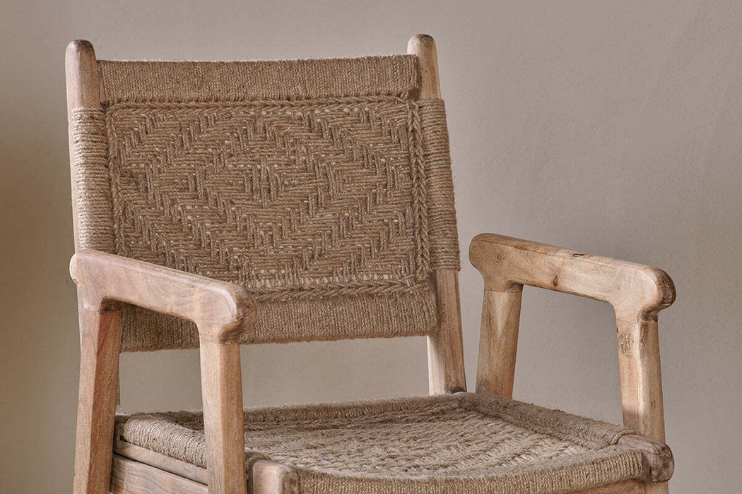Vinay Woven Dining Chair Natural