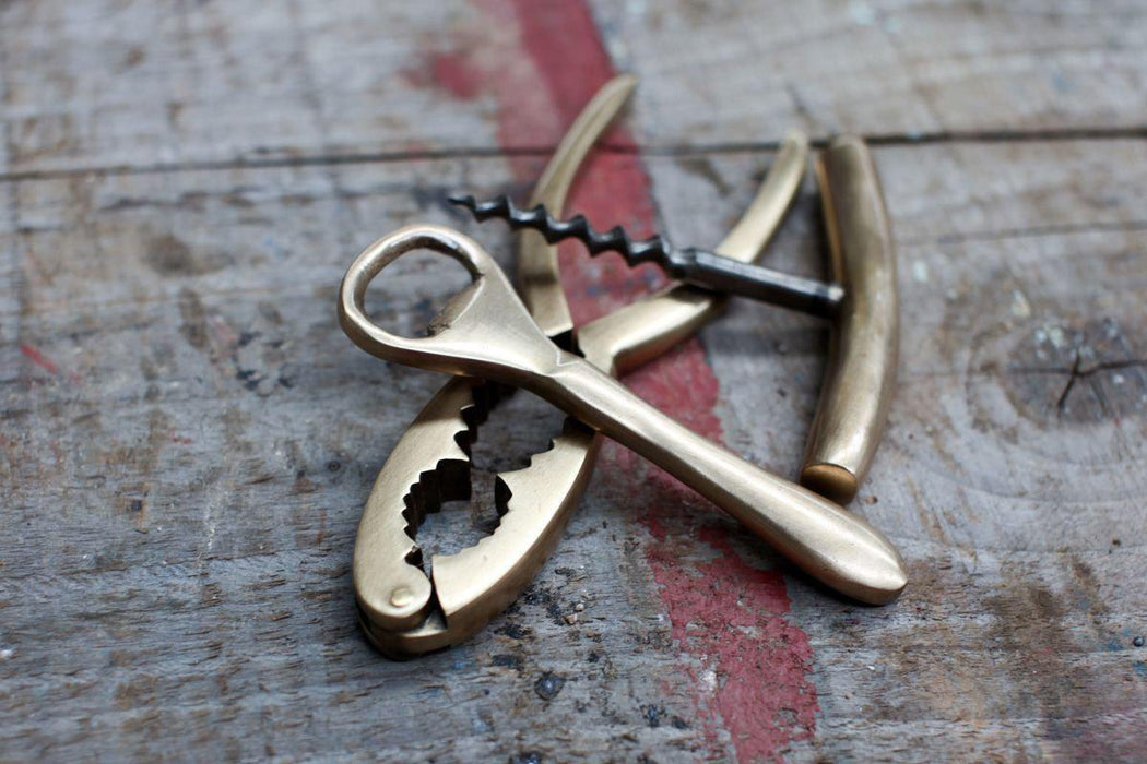 Vintage Gold Bottle Opener