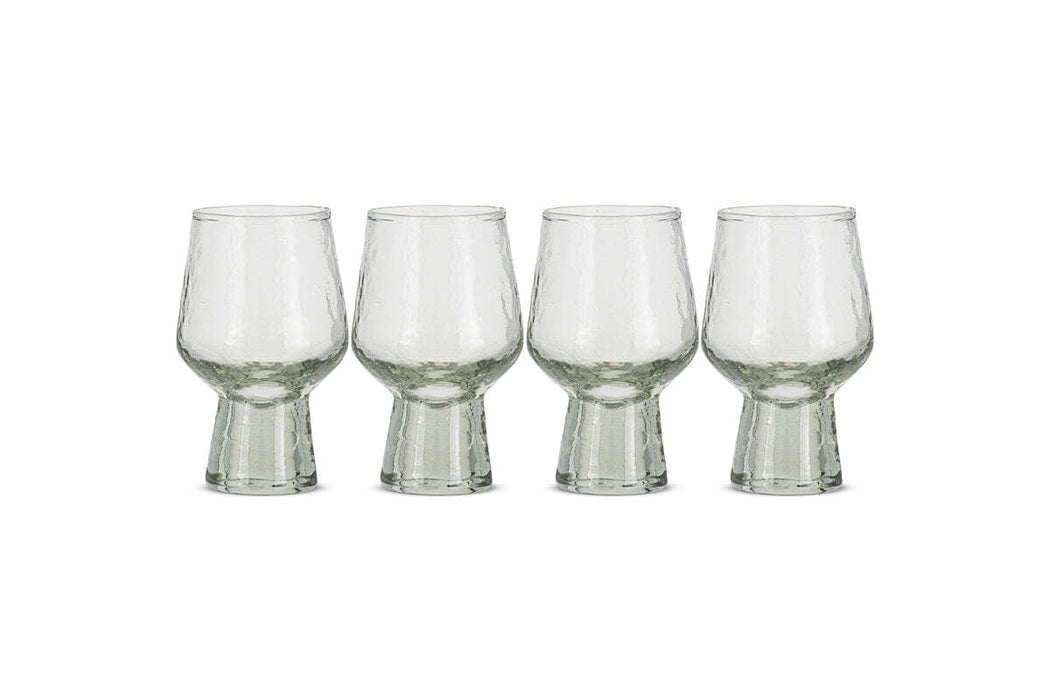 Visla Glass Light Smoke Set Of 4